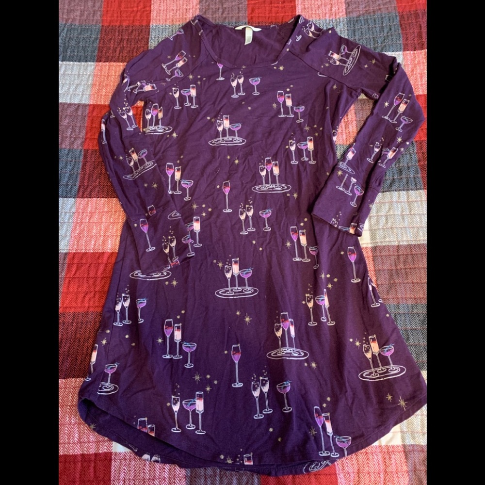 Soma Embraceable Long Sleeve Sleep Shirt